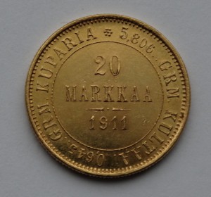 20 марок,1911 год