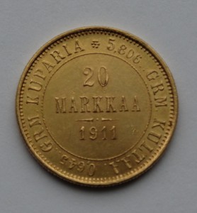 20 марок,1911 год