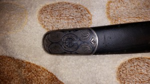Шашка в серебре