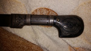 Шашка в серебре