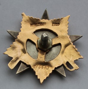 ОВ 1 степени №214609