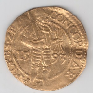 Дукат золото 1593 г.