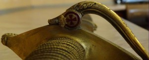 Шашка "За храбрость" с клюквой
