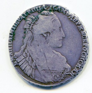 Полтина Анны.1734