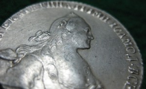 1 рубль 1771г.СПБ T.I(А.Ш).