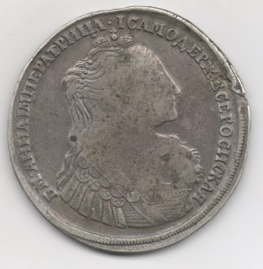 Рубль 1734 г