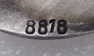 Почетному железнодорожнику, НКПС №8818 (.916-й пробы).