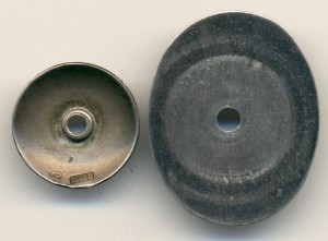 Почётному железнодорожнику №5720, основа клеймёная.