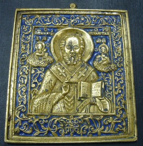 Николай Угодник - эмаль