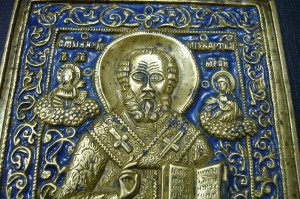 Николай Угодник - эмаль