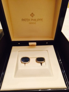 новые запонки Patek Philippe Cuff Links Ellipse d'Or 9102G