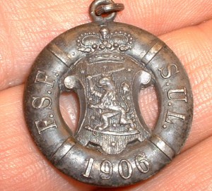 Великое Княжество Финляндское Жетон c Гербом Серебро