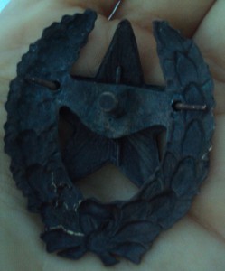 знак красного командира.