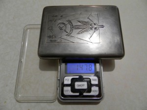 Портсигар наградной 1927г.84 проба.РСФСР