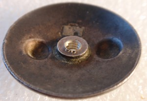 Четыре серебряных закрутки с боевых орденов.