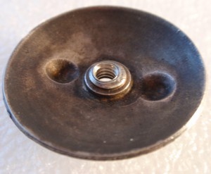 Четыре серебряных закрутки с боевых орденов.