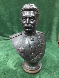 Скульптура "Портрет Сталина". Касли.