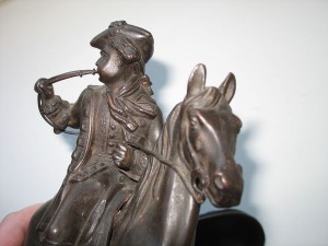 Касли до 1917г.Охотник с горном на коне..Самойлин.Ф.М.