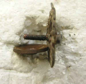 АвиаХим - прорезной , членский 1925-27 г.г. Копаный значок!