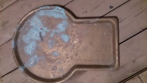 Поднос замочная скважина