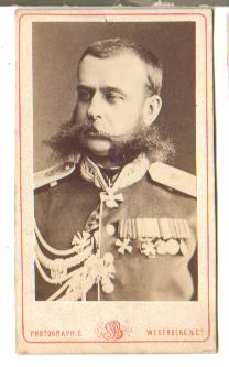 Фото Визитка Генерал Скобелев 1880-е гг.
