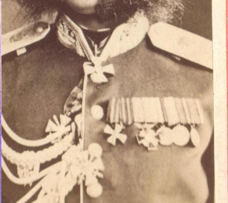 Фото Визитка Генерал Скобелев 1880-е гг.