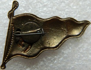 Эмалевый знак морского торгового флота