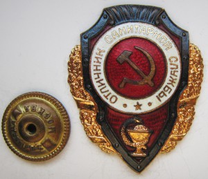 Отличник санитарной службы тип 11