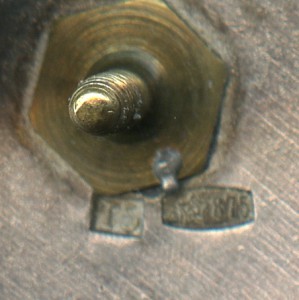 Ромб серебро Глухарь эстонский знак с документом Редкость