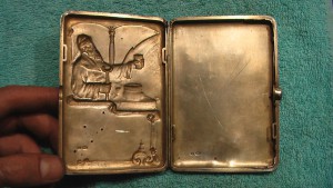 Уникальный портсигар под реставрацию. Дубль II