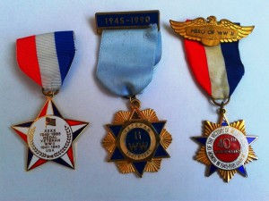 Три награды ветеранов WW 2
