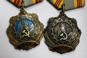Слава Трудовая 2 и 3ст. на документах на тётю
