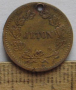 Жетон JETON LOUIS NAPOLEON