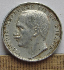 Vittorio Emanuele III, Жетон