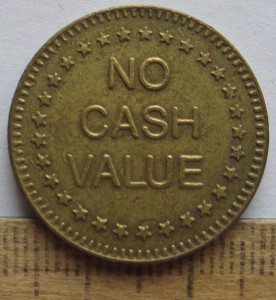 Жетон NO CASH VALUE \ FREEDOM