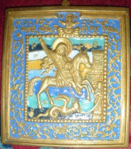 Георгий(6 эмалей) Страстная (5 эмалей)