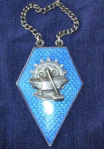 Жетон серебро 1927 г.  Свенсон , люкс!!