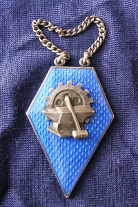 Жетон серебро 1927 г.  Свенсон , люкс!!