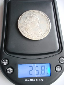 1 рубль 1732 г.