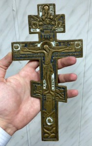 Крест в эмалях