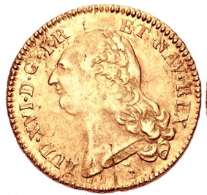 Двойной Луидор Золото 1786г