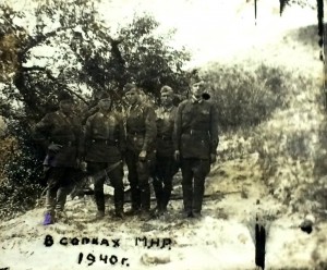 Две довоенные фотки. Бойцы в Монголии++