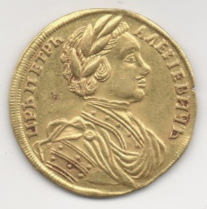 червонцы  1766,1751,1762 (золото)