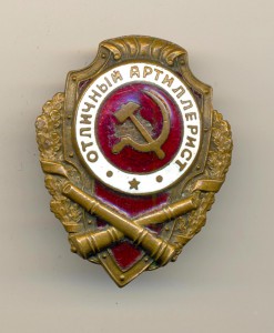 Отличный артиллерист  битый (3114)