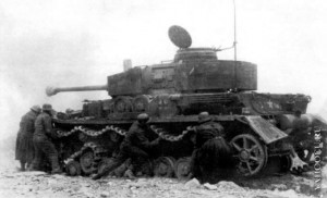 КЗ № 321693 гв.ст.сержанта Бровченко.ТИГРА из сорокапятки !