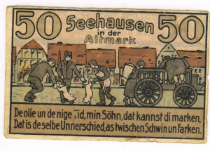 50 Pfennig Seehausen Stadt