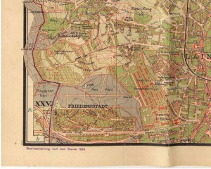 Карта Вены. 1939 г. PLAN  VON WIEN