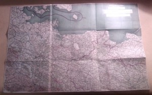 Карта Центра Европы. Кенигсбергъ, Варшава, Берлинъ,Гамбургъ