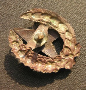 Нагрудный Знак РККА ( чердачник )1918 - 24 г.г.