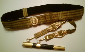 Парадный пояс офицеров ВМФ